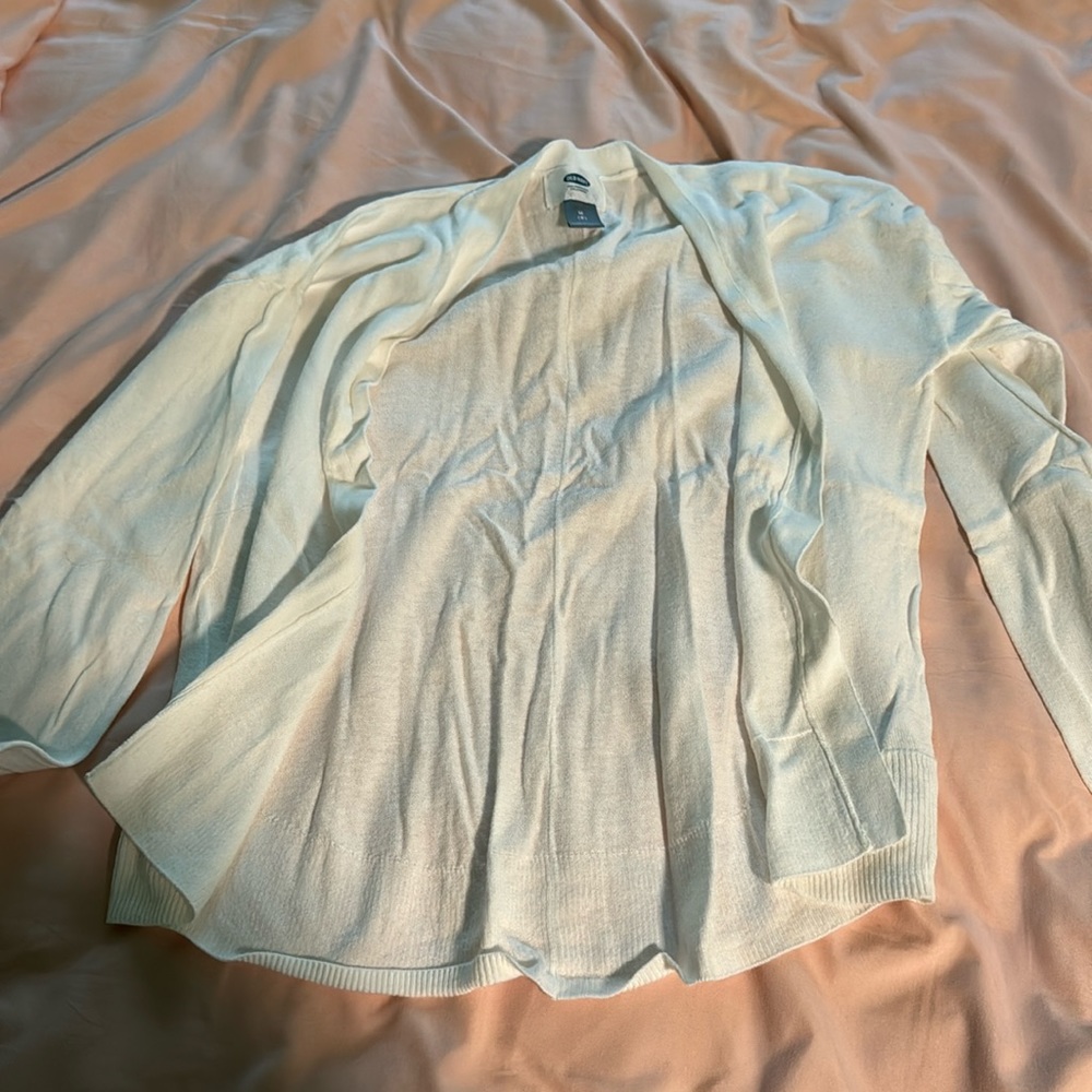 white sweater for kids